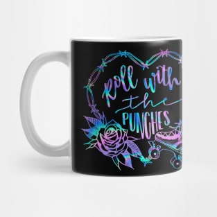 Roller Derby Roll With The Punches Mug